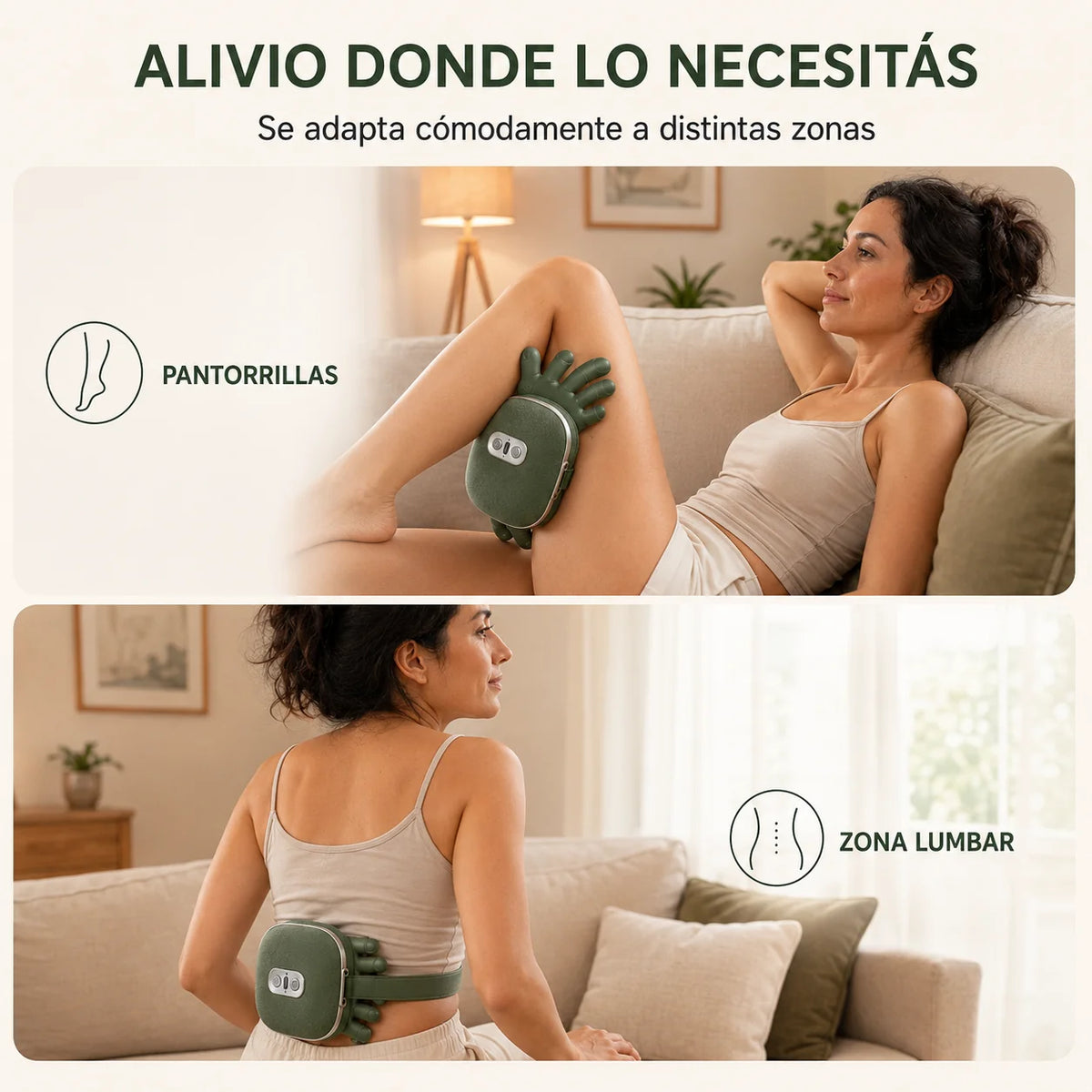 Masajeador SiaaSoo | Alivio de espalda y cuello al instante