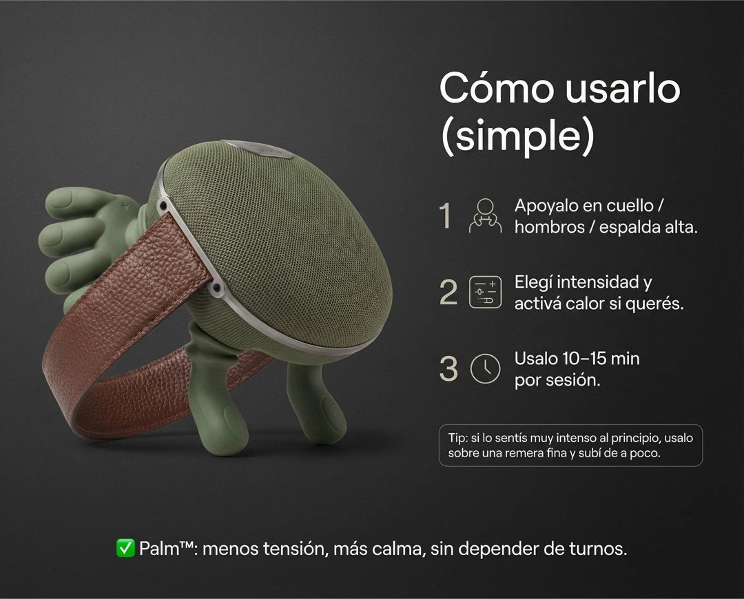 Masajeador Shiatsu Palm